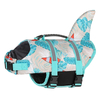High Quality Dog Life Jacket With Rescue Handle Solid Color Summer Dog Swimming Safety Vest