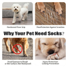 High Quality Wholesale Anti Slip Dog Socks Paw Protector Dog Grip Knit Socks for Hardwood Floors