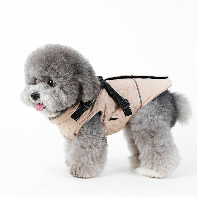 Parvus canis Jacket, puppy Jacket pectore arma hiems Thermal vestimenta Jacket Jacket Waterproof bombacio vestimentum pro catelli