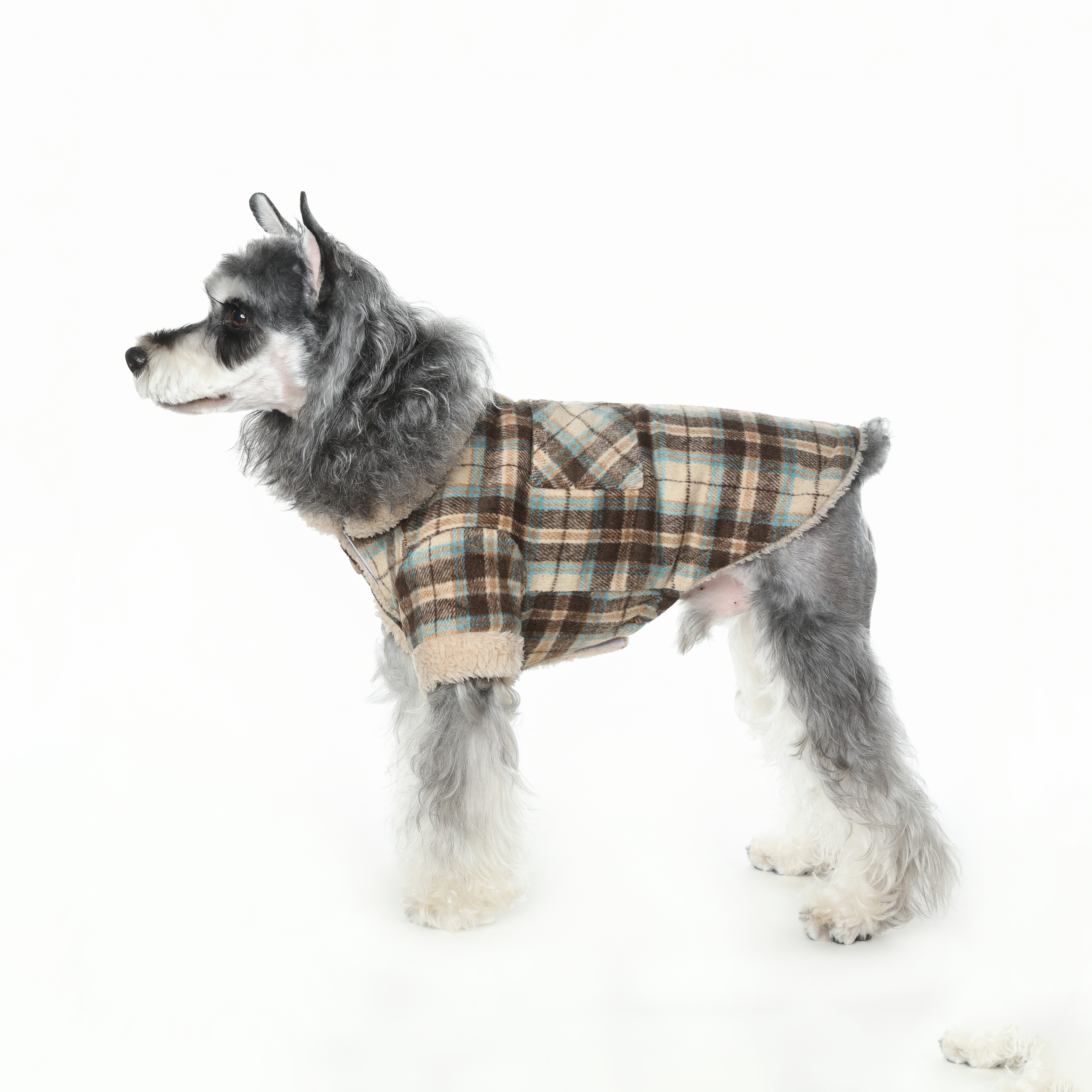 Dog Shirt Plaid Puppy Clothes for Small, Medium, Large, Cat, Boys & Girls, Kitten Soft Pet T-Shirt, Pet Cotton Clothing Plus, Cute Grid Clothing
