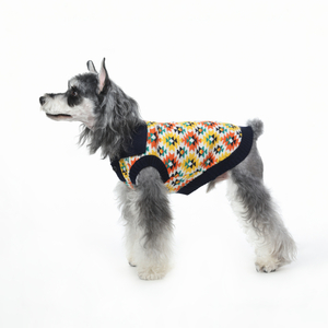 High Neck Knitted Dog Sweater Winter Jacket Clothing Classic Knitted Pet Clothing