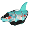 High Quality Dog Life Jacket With Rescue Handle Solid Color Summer Dog Swimming Safety Vest
