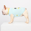 Wholesale Manufacturer Pet Striped Dog Polo T-Shirt Summer Spring Cute Puppy Coats Apparel