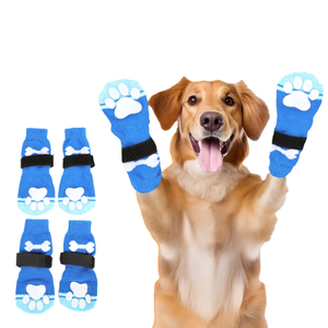 Non-Slip Warm Cotton Pet Socks for Cats and Dogs, Breathable and Soft