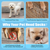 High Quality Wholesale Anti Slip Dog Socks Paw Protector Dog Grip Knit Socks for Hardwood Floors