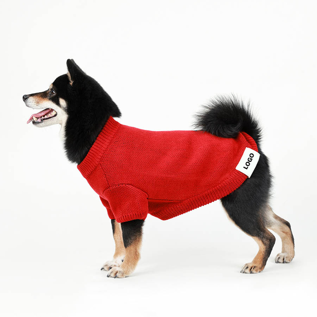 Pet Dog Dog Klasike Sweater, xhaketë leshi të butë për qen të vegjël, me madhësi të mesme, rroba për mace të qenit të ngrohtë, qenush i butë