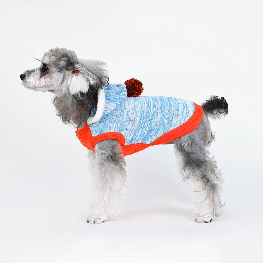 Dog Sweater Dog Hoodie Cold Weather Dog Jacket Hooded Sweatshirt for Puppies, Cats, Small, Medium, Large Dogs