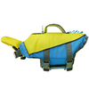 High Quality Dog Life Jacket With Rescue Handle Solid Color Summer Dog Swimming Safety Vest