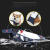 High Quality Dog Life Jacket With Rescue Handle Solid Color Summer Dog Swimming Safety Vest