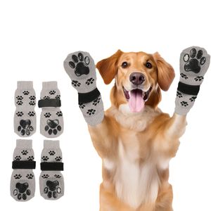 Non-Slip Warm Cotton Pet Socks for Cats and Dogs, Breathable and Soft