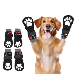 Non-Slip Warm Cotton Pet Socks for Cats and Dogs, Breathable and Soft