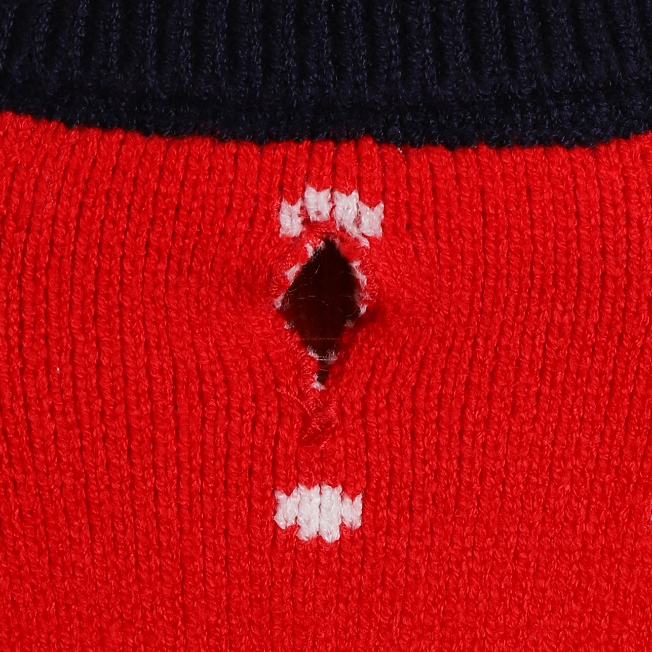 Chiens de chien animal de compagnie de Noël rouge polka point pull en tricot de design en tricot moteurs de chien