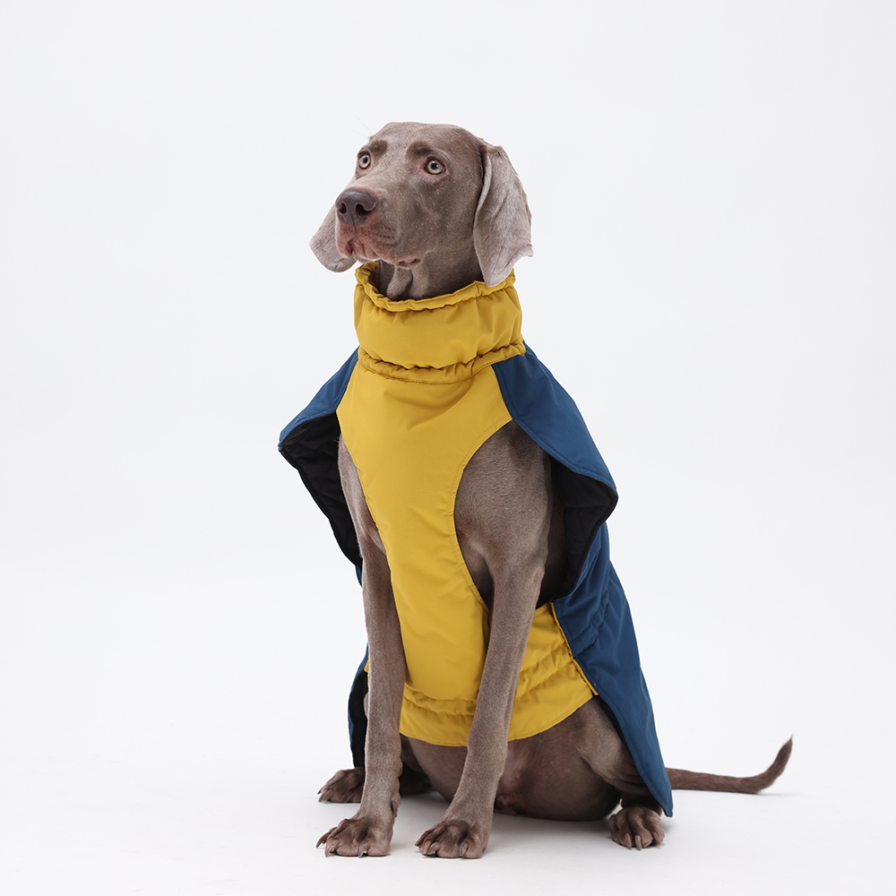 Pet Apparel Warm Soft Designer Drying Dog Clothes Vendors Windproof Dog Fashion Jacket Logo Vest Weather Warm Winter Dog Coat