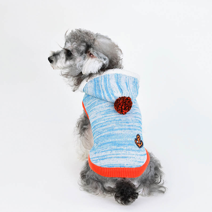 Dog Sweater Dog Hoodie Cold Weather Dog Jacket Hooded Sweatshirt for Puppies, Cats, Small, Medium, Large Dogs