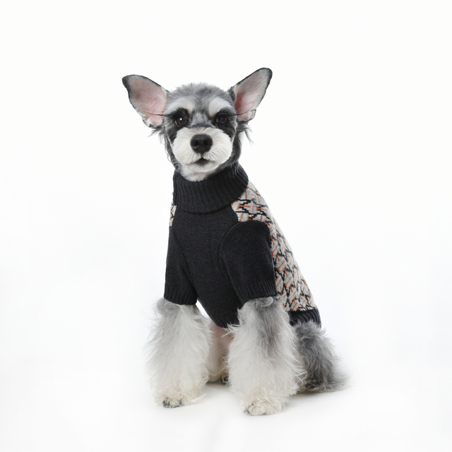Puppy trui gebreide troeteldierkat trui, troeteldier hoë nek trui Warm hond trui honde winterklere katjie Kitten hondjie trui