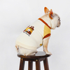 Wholesale Manufacturer Pet Striped Dog Polo T-Shirt Summer Spring Cute Puppy Coats Apparel