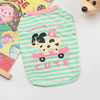 Wholesale Manufacturer Pet Striped Dog Polo T-Shirt Summer Spring Cute Puppy Coats Apparel