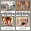 High Quality Wholesale Anti Slip Dog Socks Paw Protector Dog Grip Knit Socks for Hardwood Floors
