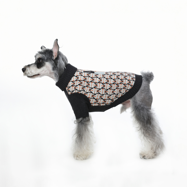 Puppy trui gebreide troeteldierkat trui, troeteldier hoë nek trui Warm hond trui honde winterklere katjie Kitten hondjie trui