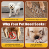 High Quality Wholesale Anti Slip Dog Socks Paw Protector Dog Grip Knit Socks for Hardwood Floors