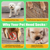 High Quality Wholesale Anti Slip Dog Socks Paw Protector Dog Grip Knit Socks for Hardwood Floors