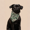 Leopard Print Dog Bandana accessoires de vêtements pour animaux de compagnie