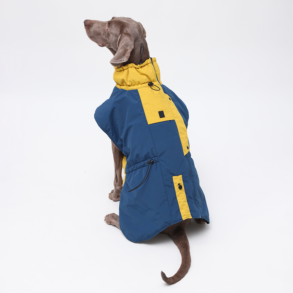 Pet Apparel Warm Soft Designer Drying Dog Clothes Vendors Windproof Dog Fashion Jacket Logo Vest Weather Warm Winter Dog Coat