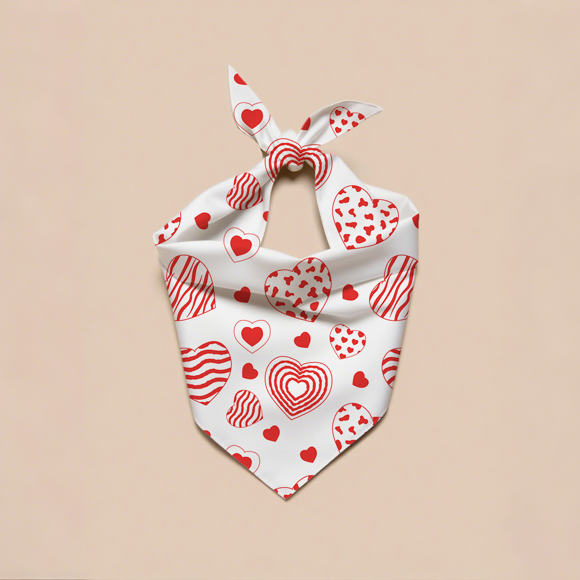 Valentínsky deň psov Bandana Cute Pet Pet Apparel doplnky pre pohodlie a štýl psov