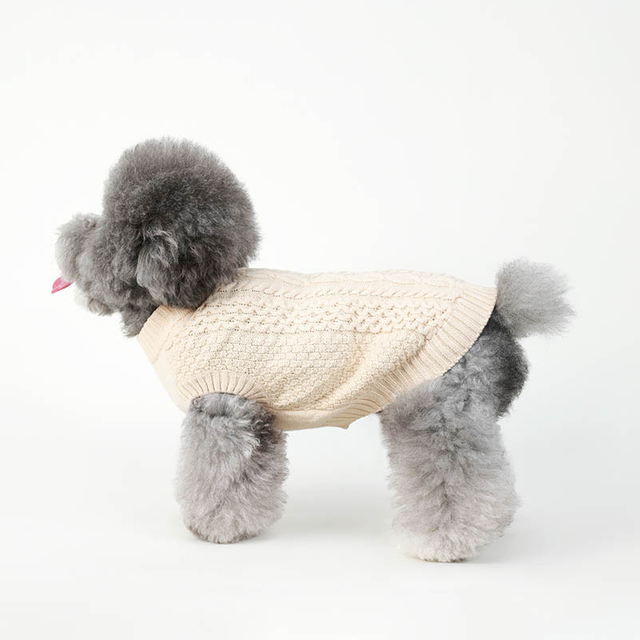 Vêtements de chien pull de chien Vêtements de chiot doux Puppy Puppy Pull