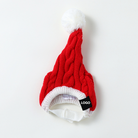 ခရစ်စမတ်ခွေး Santa Claus Cap, ခွေးခရစ်စမတ်ဝတ်စုံချိန်ညှိနိုင်သောခွေး Santa Hat သည်ခွေးခရစ္စမတ်စေးခွာအားလပ်ရက်ဝတ်စုံကိုခွေးဝတ်ပြုခြင်း