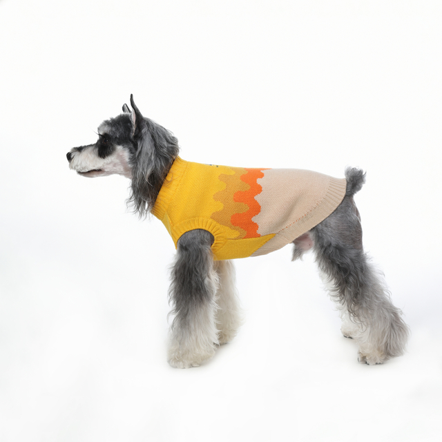 Honde trui, warm honde trui, vir klein honde, medium en groot honde, oulike winter klassieke hoë nek troeteldier truie, kat truie, hondeklere, honde kersfees truie, oulike bye