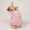 Custom Lace Hooded Dog Sweatshirt with Rhinestone Detail