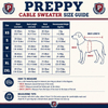 Custom Preppy 2-in-1 Cable Knit Dog Sweater with Shirt Collar