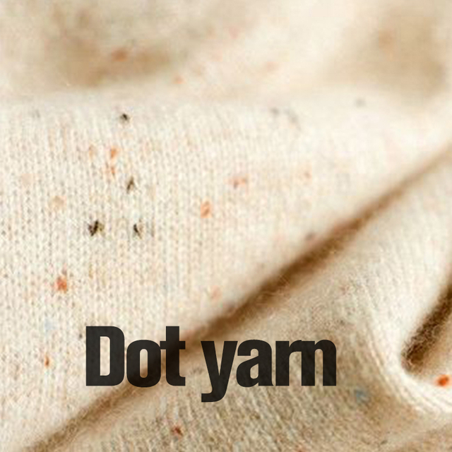 Dot yarn fabric for pet clothing