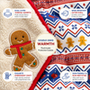 Custom Christmas Gingerbread Lamb Fleece Pet Vest