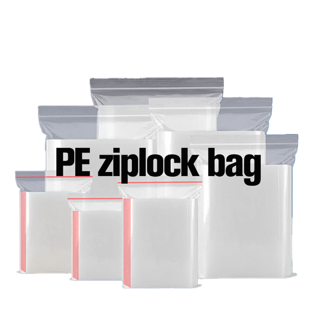 PE ziplock bag for pet clothing packaging