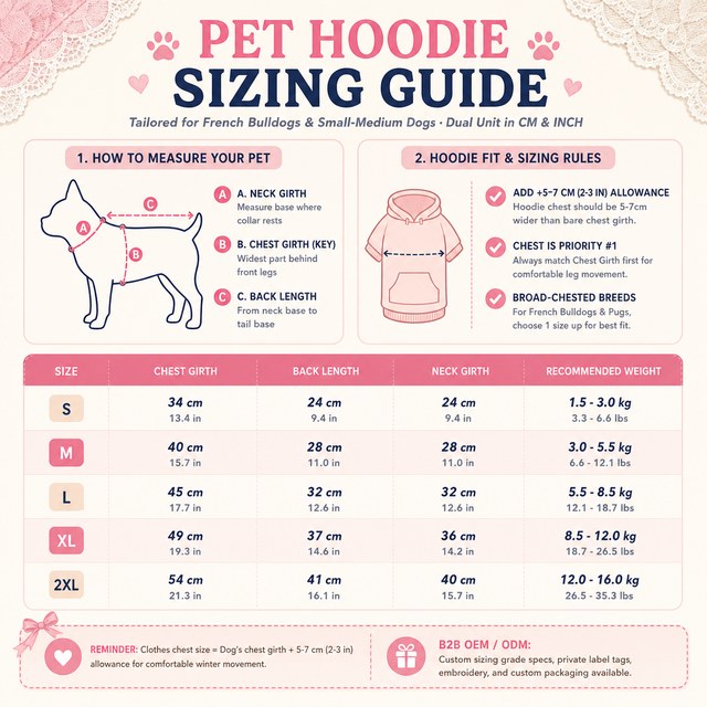 Custom Lace Hooded Dog Sweatshirt with Rhinestone Detail