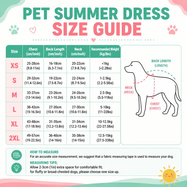 Custom Watermelon Ruffle Pet Dress Summer